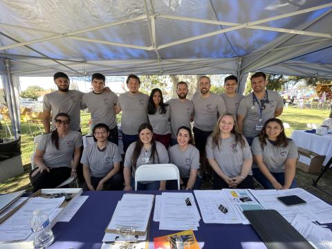 Cardiology and vascular health screening volunteers