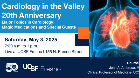 Cardiology in the Valley Event Flyer