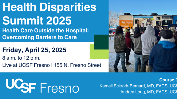 Health Disparities Summit 2025 Event Flyer