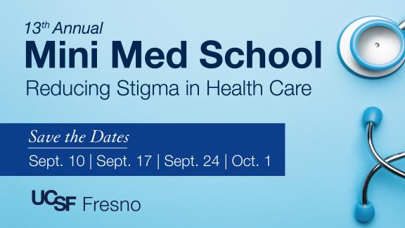 Mini Med School Save the date flyer