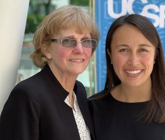 photo of mother and daughter Dr. Alving and Dr. Alving-Trinh