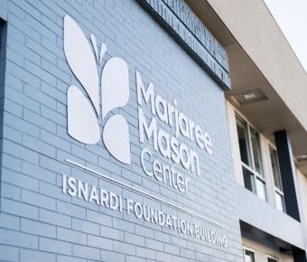 Marjaree Mason Center building signage