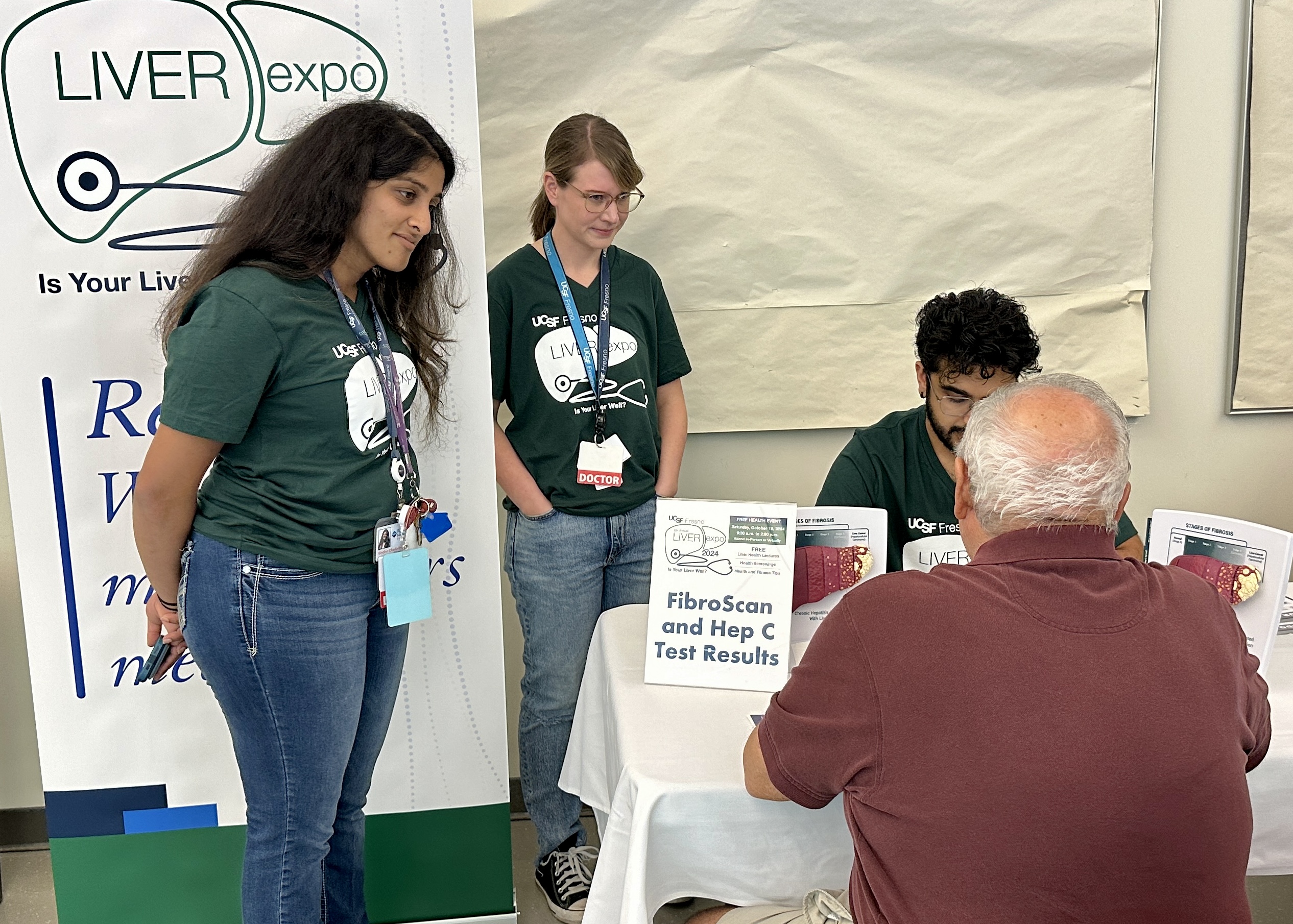 Participant of the 2024 Liver Expo  engaging in the events activities.