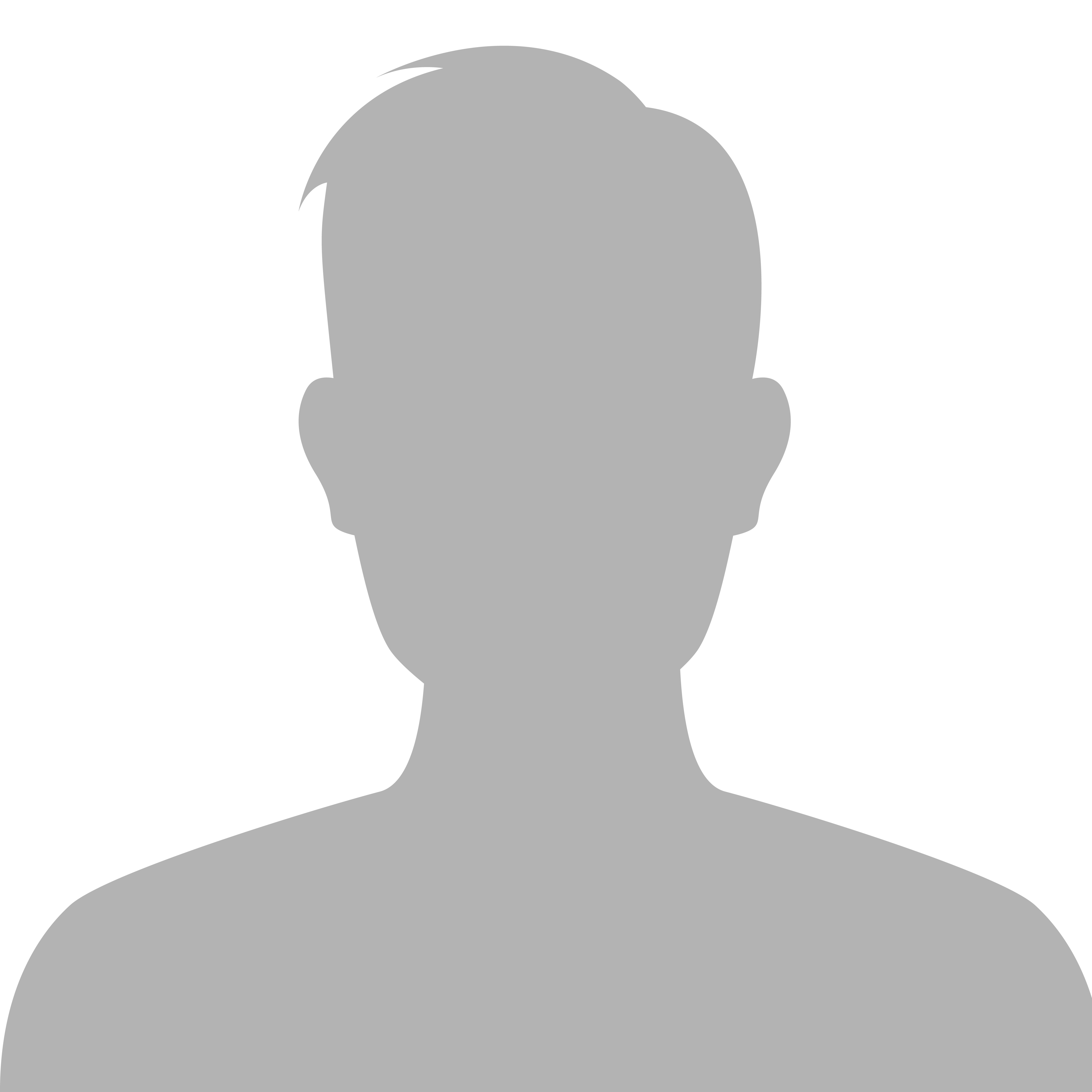 Male avatar silhouette