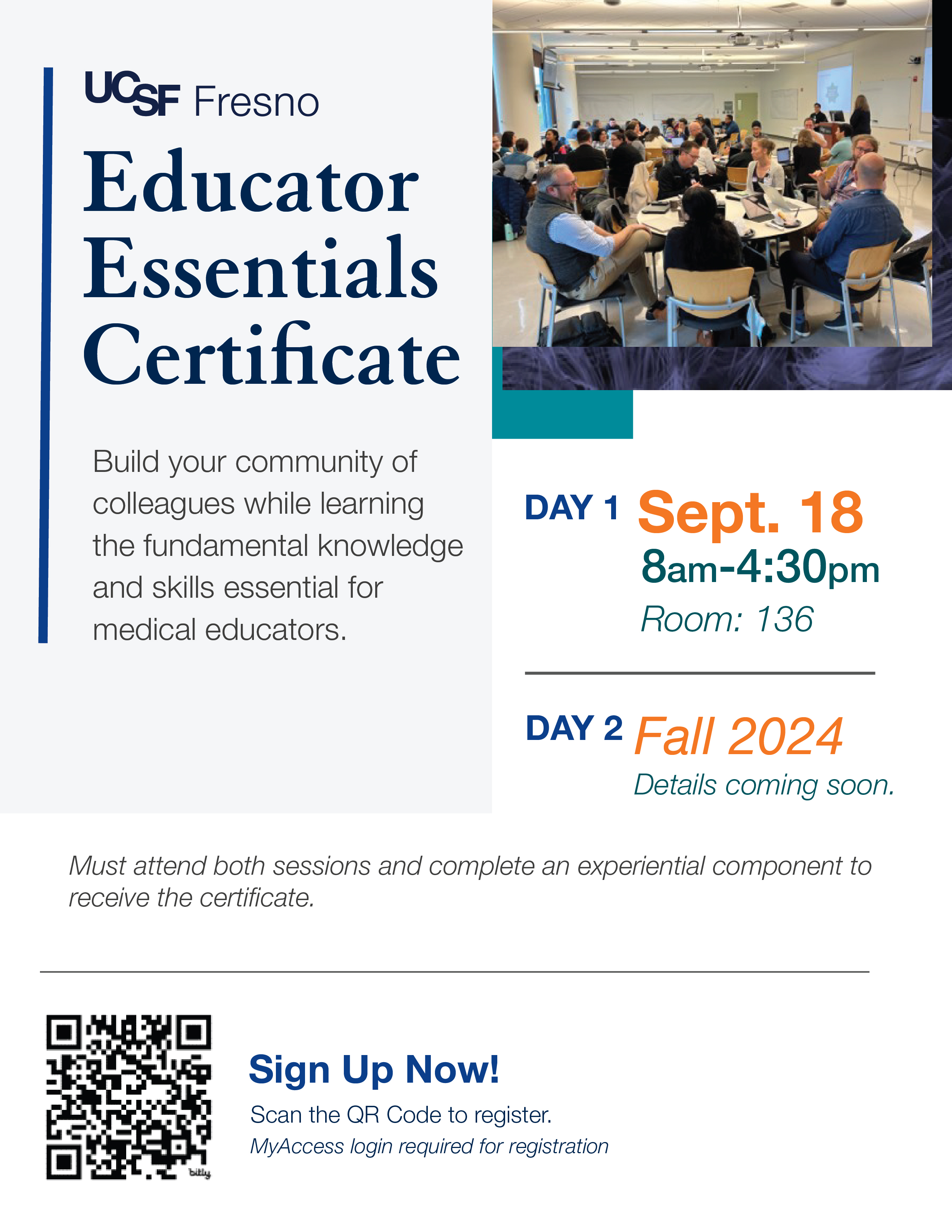 2024 Educator Essentials Certificate Flyer