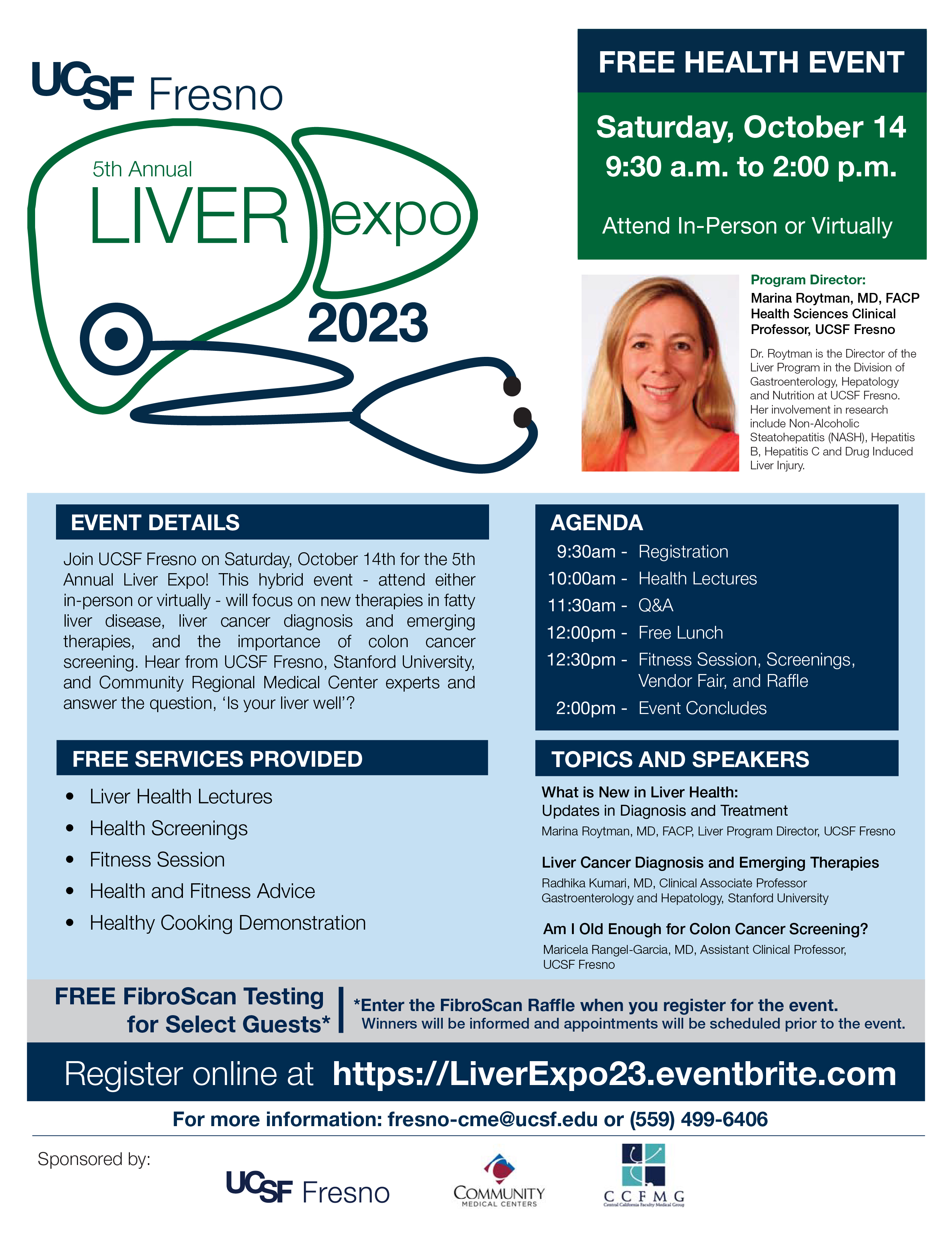 5th Annual Liver Expo Flyer and Event Details